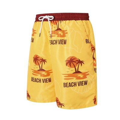 Men's Polyester Sublimated Board Shorts