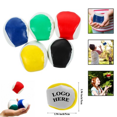 Mini PU Leather Juggling Balls