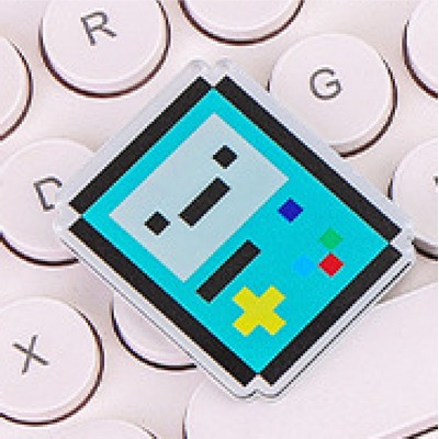 Robot Magnet Rectangle Shape Acrylic Magnet