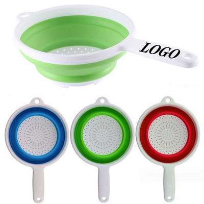 Collapsible Silicone Vegetable Colander