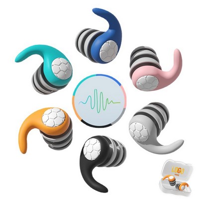 NRR35 Three Layers Silicone Ear Plug