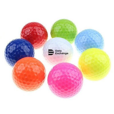 Double-Layer Practice Golf Balls