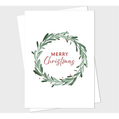 Christmas Wreath Greeting Card