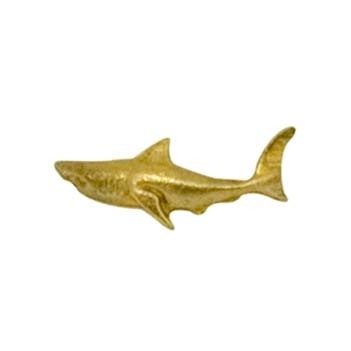 Shark Cast Stock Jewelry Pin