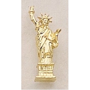 Statue of Liberty Marken Design Cast Lapel Pin (Up to 1")