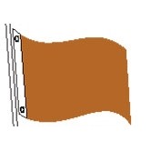 3'x5' Standard Colored Attention Flag