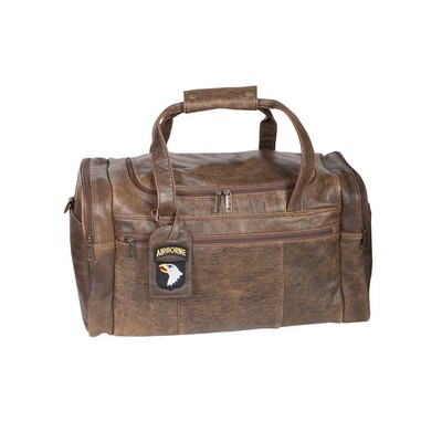 Antique Lamb Leather Duffel Bag