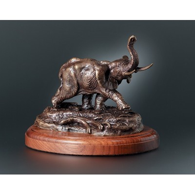 African Elephant Sculpture