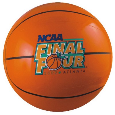 16" Inflatable Basketball Beach Ball (Regular Size)