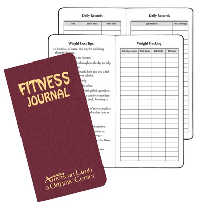 Fitness Journal/ Shimmer Cover