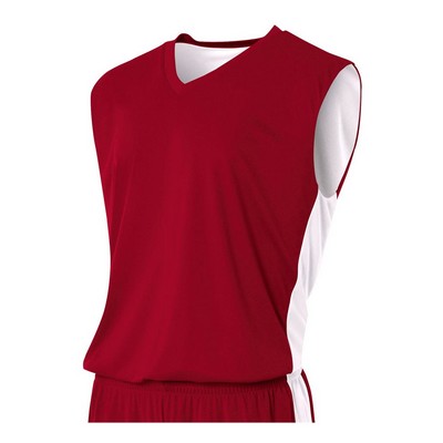 A4 Youth Reversible Moisture Management Muscle Shirt