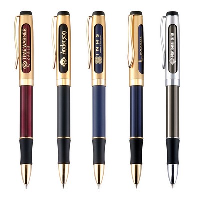 Twist Action Solid Brass Ballpoint Pen