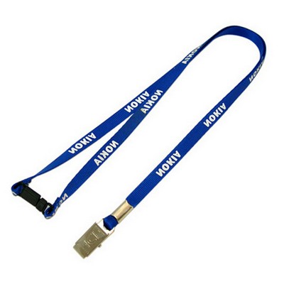 Nylon Silkscreen Lanyard - 3/8 inch