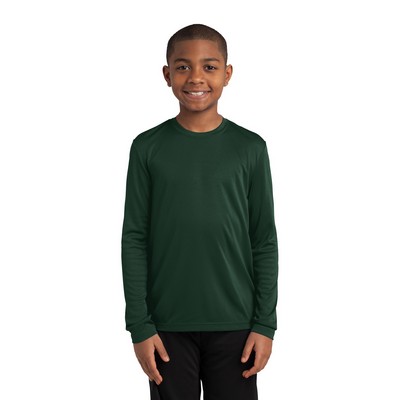 Sport-Tek® Youth Long Sleeve PosiCharge® Competitor™ Tee