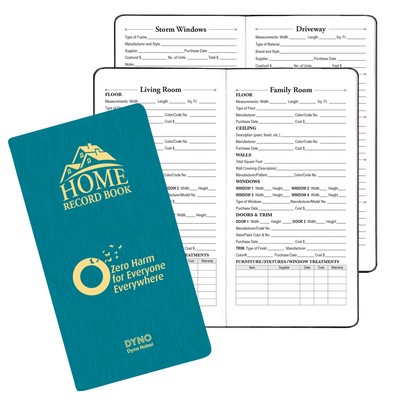 Home Record Book w/ Shimmer Cover