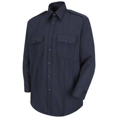 Horace Small - Men's New Generation Stretch Long Sleeve Dark Navy Shirt