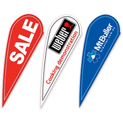 7' Small Tear Drop Banner