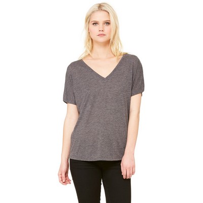 Bella Women's Slouchy V-Neck Tee Shirt