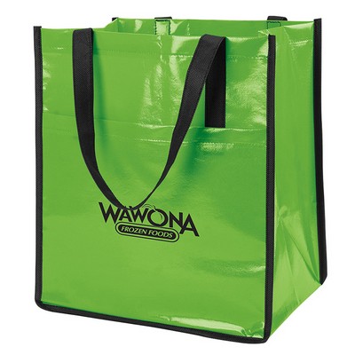 Non Woven Slick Shopper Tote Bag