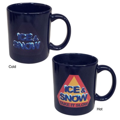 Deep Navy Blue 11oz Vanish-Ink Mug