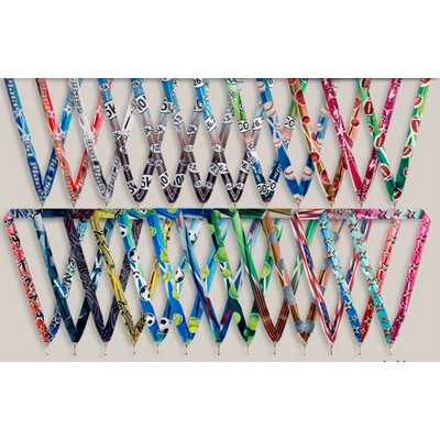 Softball Stock Sublimated Ribbons