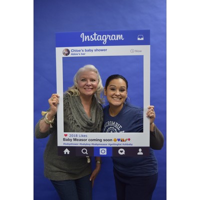 Selfie Social Media Photo Frames (24' x 32')