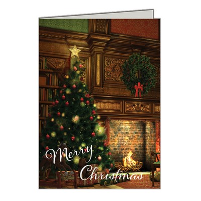 Warm Hearth Holiday Greeting Card