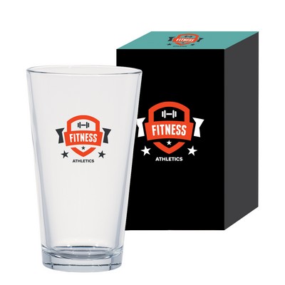 16 Oz. Classic Ale Pint Glass With Custom Box