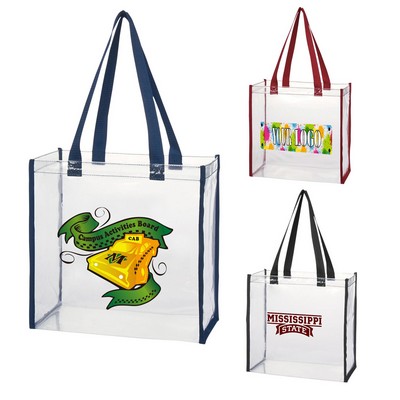 Transparent PVC Tote Bag w/ Full Color