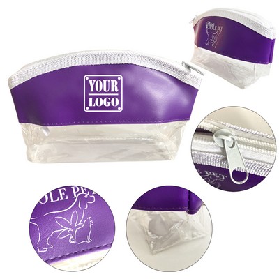 PVC Transparent Cosmetic Pouch