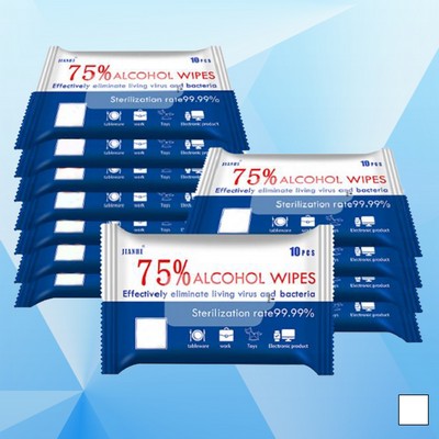 PPE 75% Alcohol Wipes 10pcs