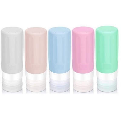 85 mL. Leak-proof Cosmetic Silicone Travel Bottle