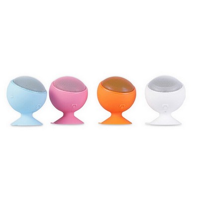 Mini Silicone Suction Wireless Speaker