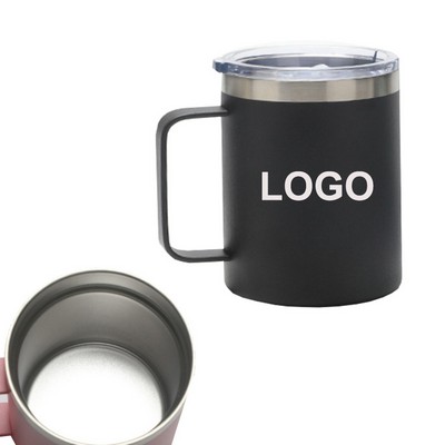 12 Oz. Double Wall Stainless Steel Coffee Mug