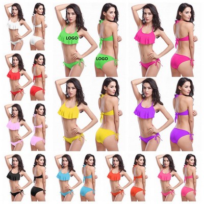 Halterneck Bikini Swimsuits