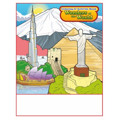 Wonders of the World Imprintable Coloring and Activity Book