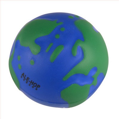 Earth Shaped PU Stress Reliever Ball