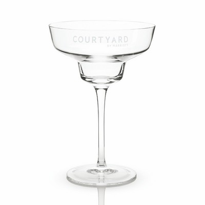 Angled Crystal Margarita Glasses by Viski®