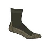 Carhartt® Force Grid Midweight Synthetic-Merino Wool Blend Short Crew Sock