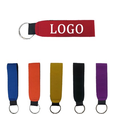 Neoprene Wristlet Keychain