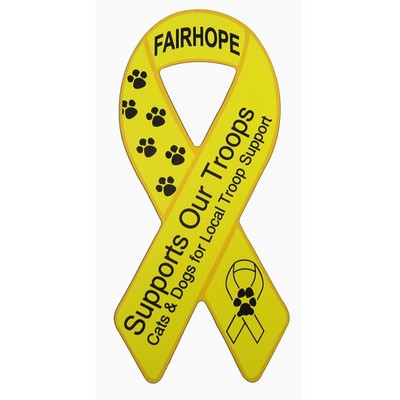 8" Awareness Ribbon Magnet - Large