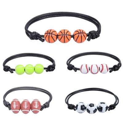 Sport Ball Charm Bracelets