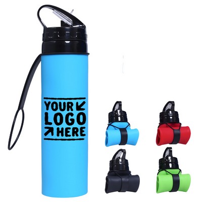 Silicone Collapsible Water Bottle