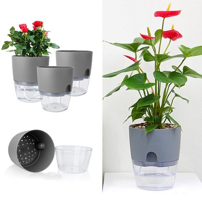 6 Inch Self Watering Planter Pot