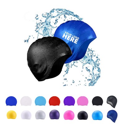 Unisex Silicone Swimming Cap