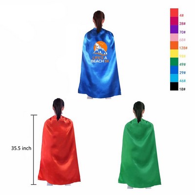 Superhero Cape/Satin Cape 35.5''W x 27.5''H