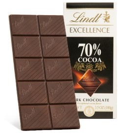 70% Cocoa Dark Chocolate Excellence Bar