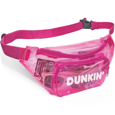 Neon Translucent Color Fanny Packs