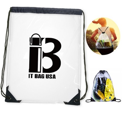 Clear Drawstring Bags