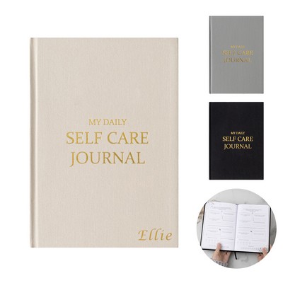 My Daily Self-Care A5 Journal With Hardbound PU Cover